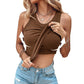 🔥 LIMITED-TIME 50% OFF! 👕 Women's Ribbed Tank Top with Shelf Bra – Light Support, Wide Straps, Ribbed 🌸