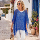 🏆 Last Day 50% OFF💐Summer Metallic Crochet Cover-Up – Lightweight, Flowy & Effortlessly Stylish summer outfit