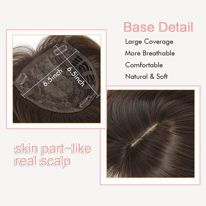 💇 ♀️Top Layered Hairpieces with Bangs for Women with Thinning Hair