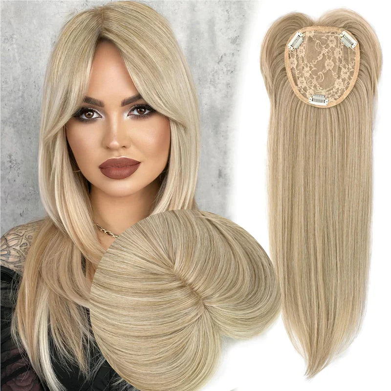 💇 ♀️Top Layered Hairpieces with Bangs for Women with Thinning Hair