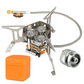 📢📢50% OFF !! ⏰Camping Gas Burner – 5800W, Piezo Ignition, Windproof 🔥