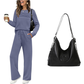 ✨ Easy Matching, Relaxed Drawstring Comfort | Women's 2-Piece Set