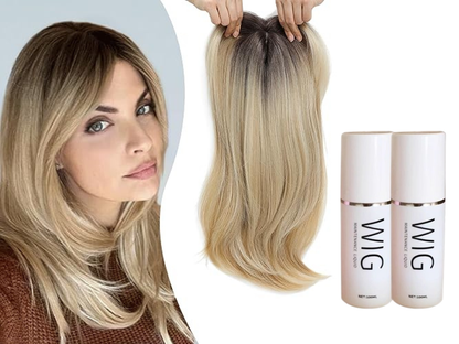 💇 ♀️Top Layered Hairpieces with Bangs for Women with Thinning Hair