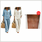 👚👖 Women's Set with Ruffled Top and Wide-Leg Trousers – Elegant & Comfortable ✨