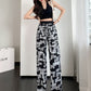 2022 New Style Ice Silk High Waist Casual Pants-8