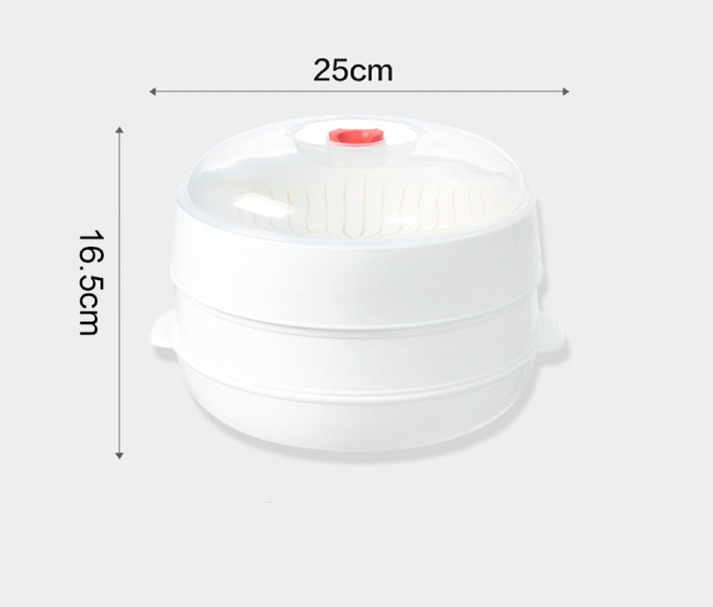 🔥Limited stock available 50% OFF🔥🍲Microwave Steamer Oven - Healthy Steam Cooking & Defrosting, Compact Design for Easy Storage 🥦📦 - Buy 2 Free Shipping