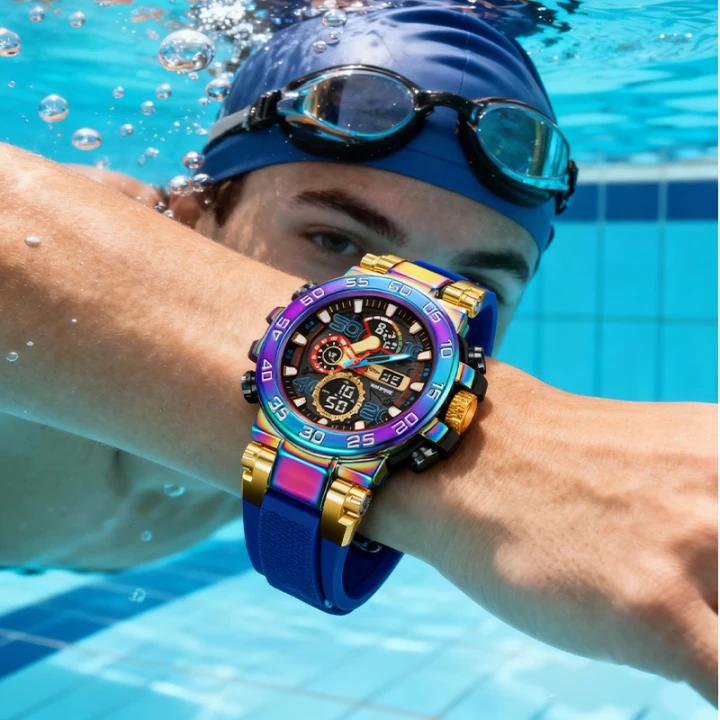 ⌚ Hot Sale✨ MULTIFUNCTION LED WATCH - Waterproof & Digital Display, 7 Sports Modes with Sleep Monitor, Perfect for Outdoor and Daily Use 🌟🔋