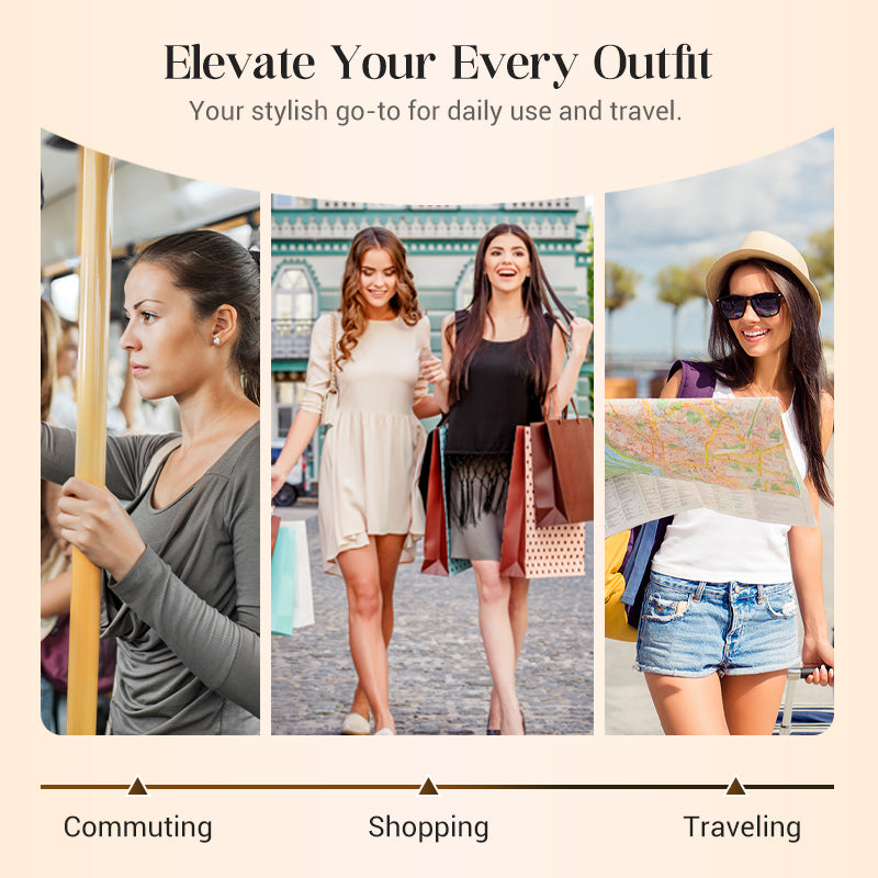 🔥Limited-time offer-Women's Retro Style RFID Blocking Tri-fold Wallet