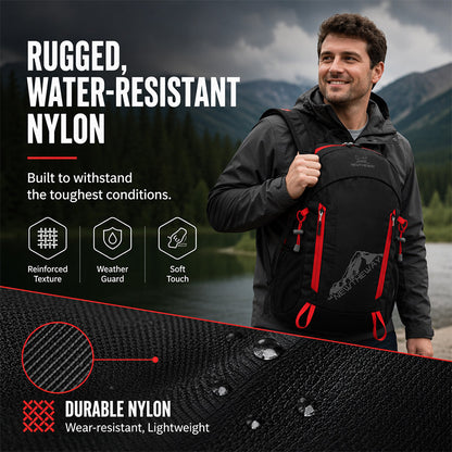 🏆 Last Day Special Price ! 🎒Foldable Waterproof Camping Backpack