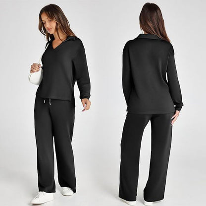 📢📢60%  OFF !! ⏰Women's 2 Piece Sets Outfits Casual Long Sleeve Sweatsuits Sets