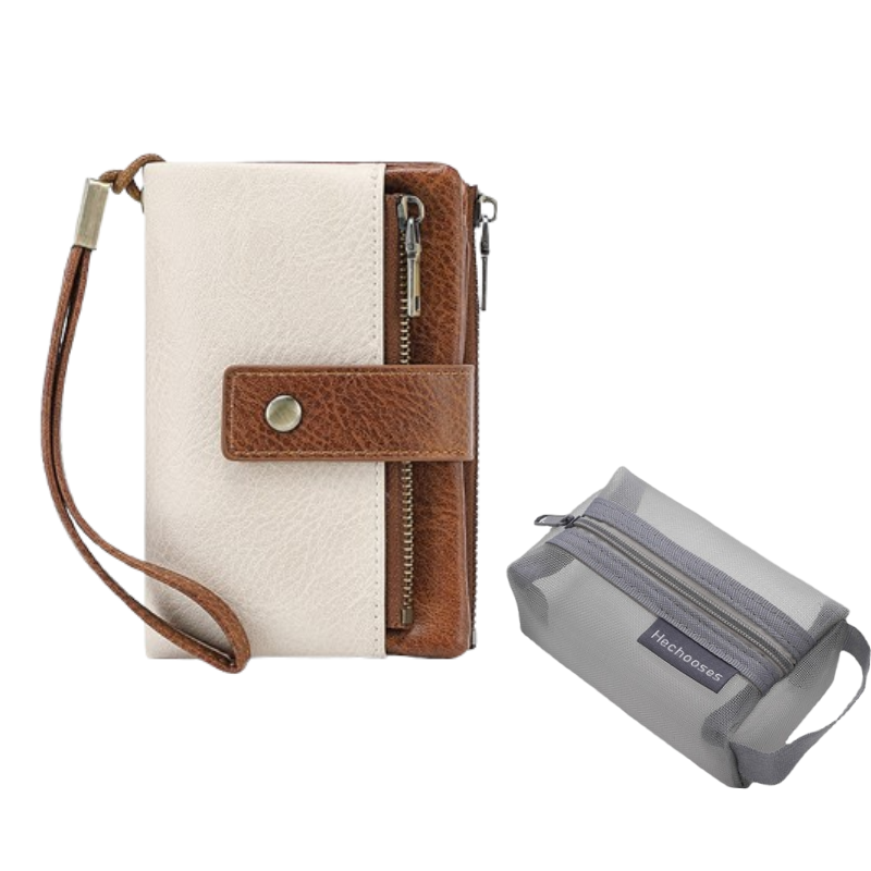 🔥Limited-time offer-Women's Retro Style RFID Blocking Tri-fold Wallet