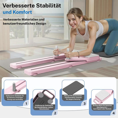 📢📢Big Sale Now On!⏰ Pilates reformer with timer and resistance bands ✨💪 Foldable multifunctional trainer for abs, back, shoulders and legs – effective, compact and durable home workout