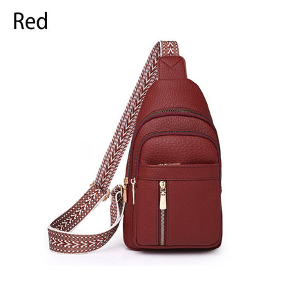 2025 Hot Sale🔥42% OFF🔥Women's Vintage PU Leather Chest Bag