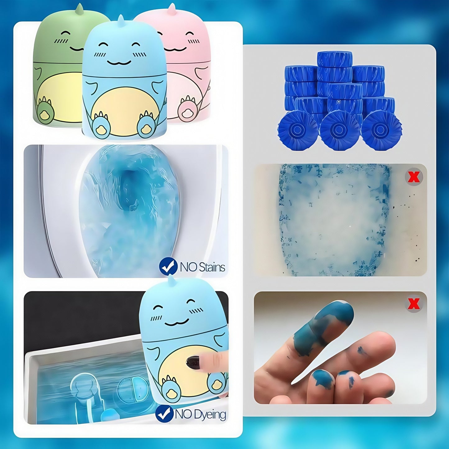 ✨2026Hot Sale🔥Toilet Cleaner & Toilet Deodorizer Wonder