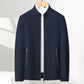 ✨Men's Standing Collar Zipper Casual Jacket