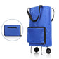 🛍️✨ Convertible shopping tote – hides wheels, holds 20kg, expands with zipper!✅Factory direct sales