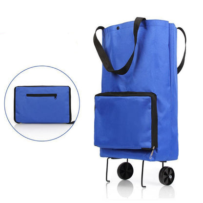 🛍️✨ Convertible shopping tote – hides wheels, holds 20kg, expands with zipper!✅Factory direct sales