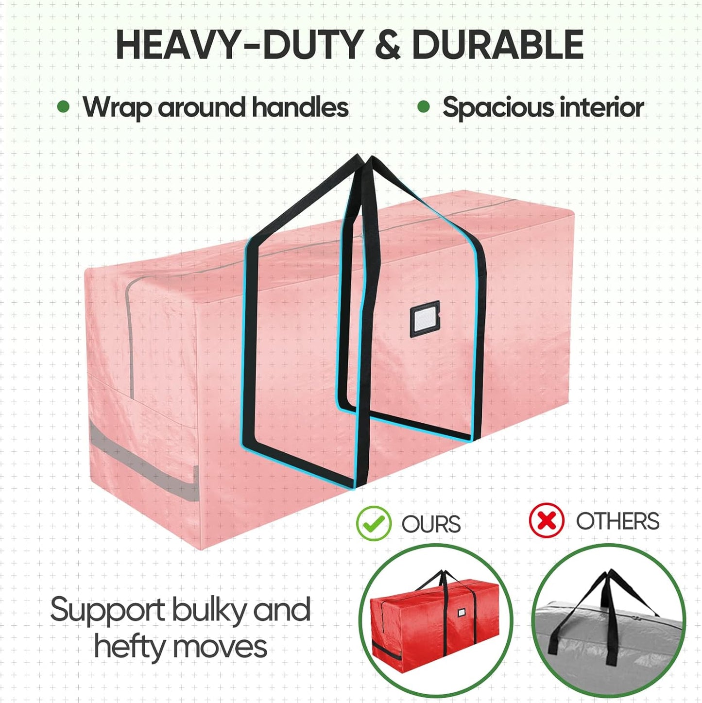 🔥New Year's Special Offer:50% OFF🎉Christmas Tree Durable Waterproof Storage Bag 🎄