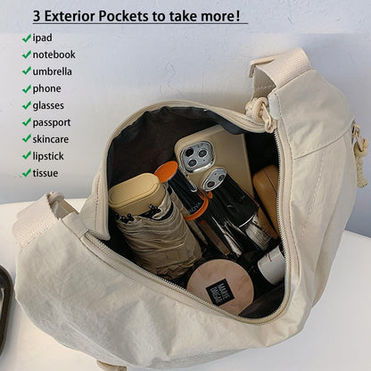 🎉Limited Offer--50% OFF😍Designer Direct Sales👜Women's Fashion Plain Colour Crossbody Hobo Bag