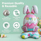 🎁Easter Early Bird Sale🐰Giant 3D Standing Bunny Balloon Self-Supporting Festive Cheer