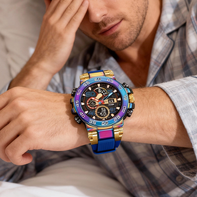 ⌚ Hot Sale✨ MULTIFUNCTION LED WATCH - Waterproof & Digital Display, 7 Sports Modes with Sleep Monitor, Perfect for Outdoor and Daily Use 🌟🔋