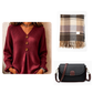 ☁️ Cozy Everyday Comfort | Women's V-Neck Knit Sweater