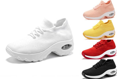 👟 Walk Longer in Comfort | Women's Air-Cushioned Support Walking Shoes