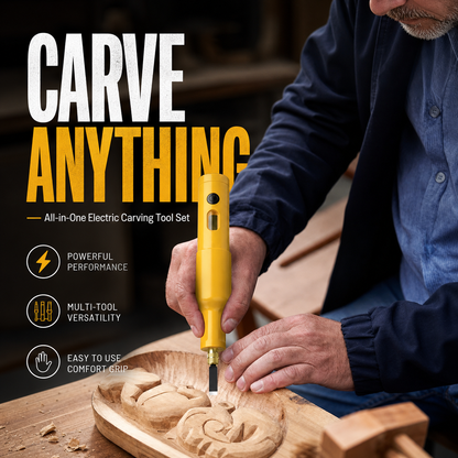 ✏️ 50% OFF NOW! ⚡ Wood & Linoleum Engraver – Copper Core Motor, Cordless & Multi-Functional 🎨