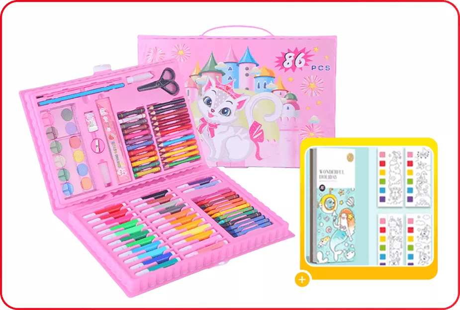 💗Hot Promotion 50% Off💗Deluxe 6-In-1 Art Creativity Set🎁The Best Present For Kids
