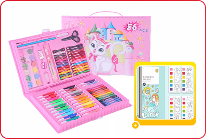 💗Hot Promotion 50% Off💗Deluxe 6-In-1 Art Creativity Set🎁The Best Present For Kids