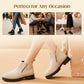 💜 LAST DAY PROMOTION - 50%OFF 💜 Women's Round-Toe Ankle Boots with Side Zipper