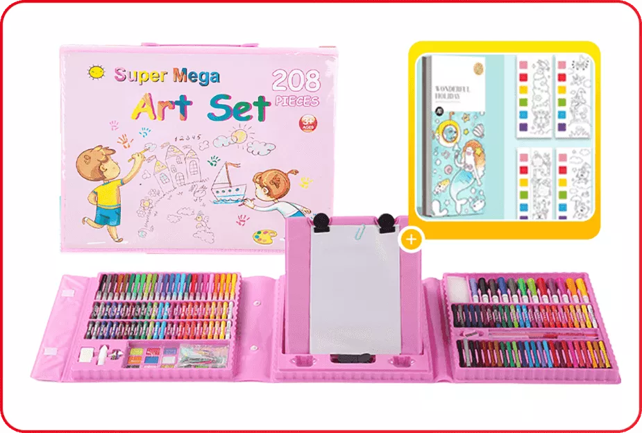 💗Hot Promotion 50% Off💗Deluxe 6-In-1 Art Creativity Set🎁The Best Present For Kids