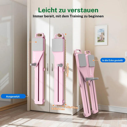 📢📢Big Sale Now On!⏰ Pilates reformer with timer and resistance bands ✨💪 Foldable multifunctional trainer for abs, back, shoulders and legs – effective, compact and durable home workout