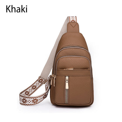 2025 Hot Sale🔥42% OFF🔥Women's Vintage PU Leather Chest Bag