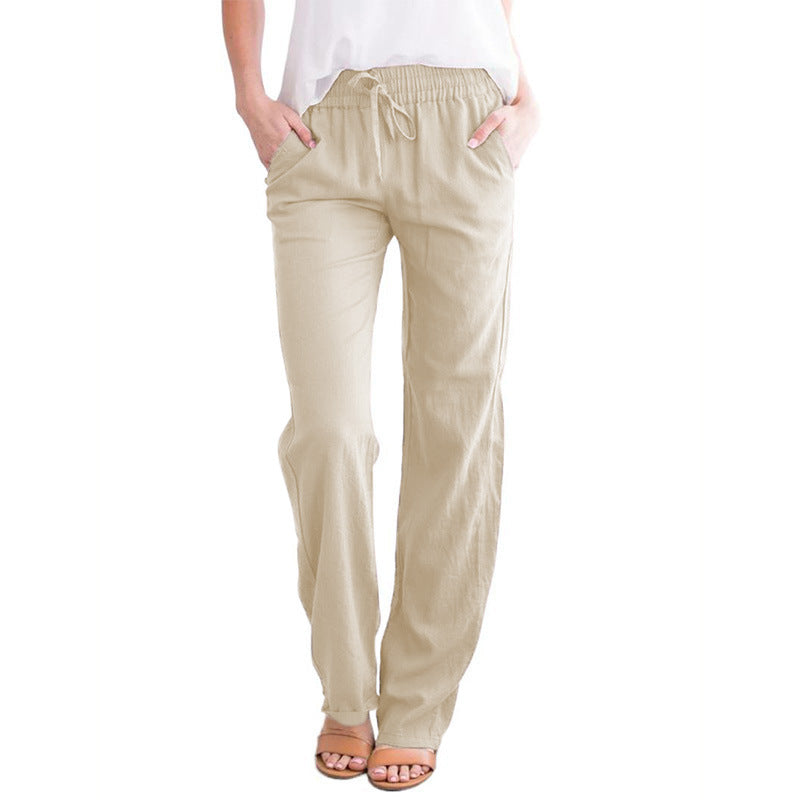 🌸50% OFF🌸Women's Loose Comfy Linen-cotton Pants🥰