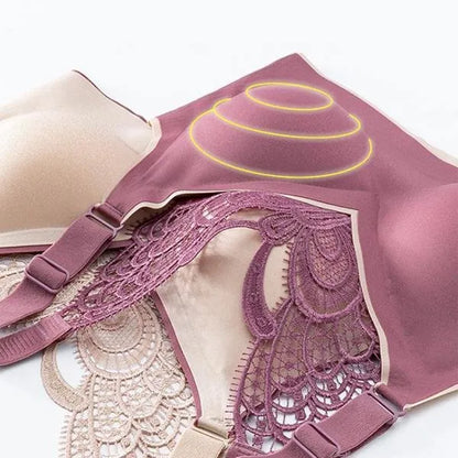 🎁Hot Sale 50% OFF⏳Butterfly Embroidery Wirefree Bra – Wire-Free Lift & All-Day Support ✨