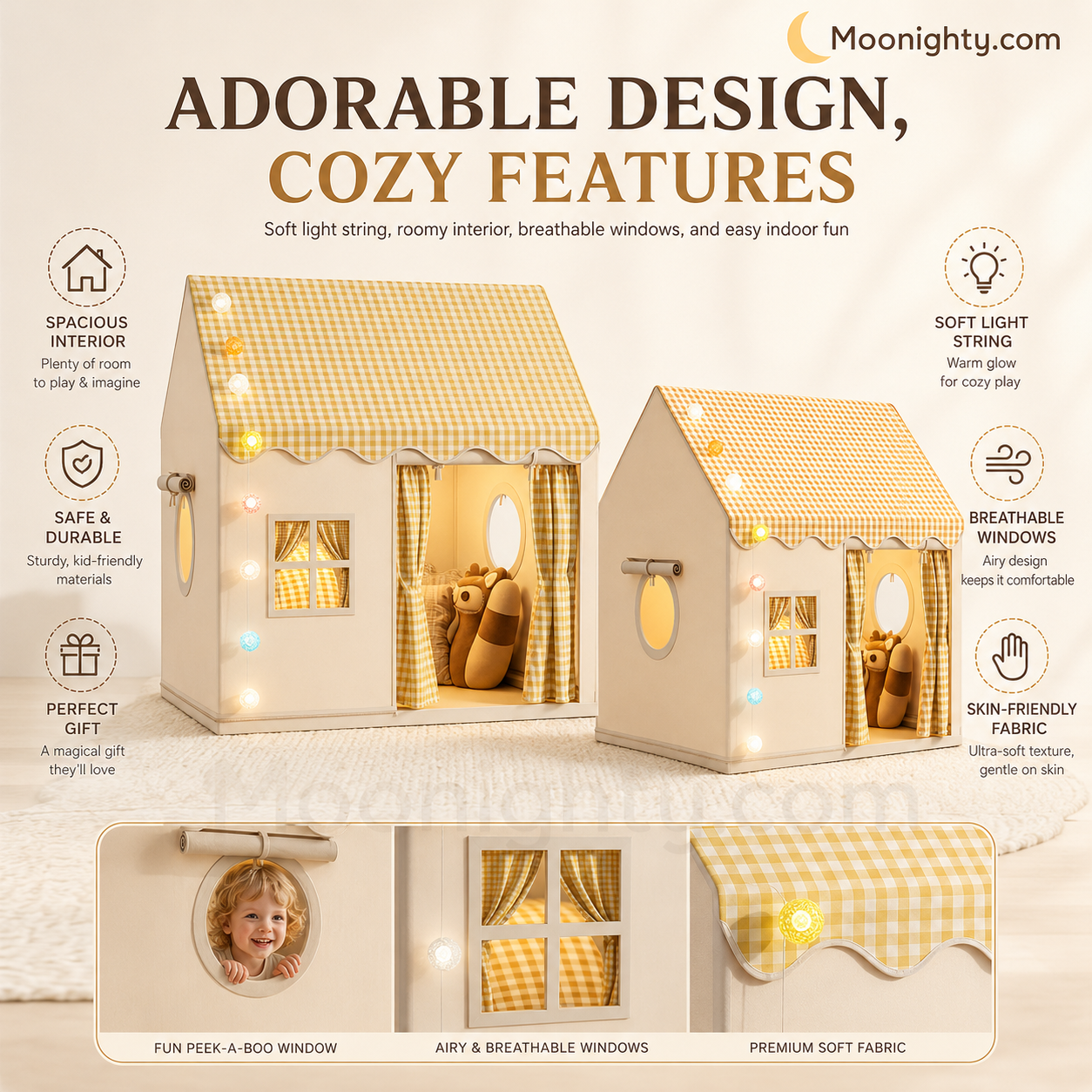 ✨HOT SALE - 55% OFF🎁Dream Play Tent for Kids✅Factory Direct Sales