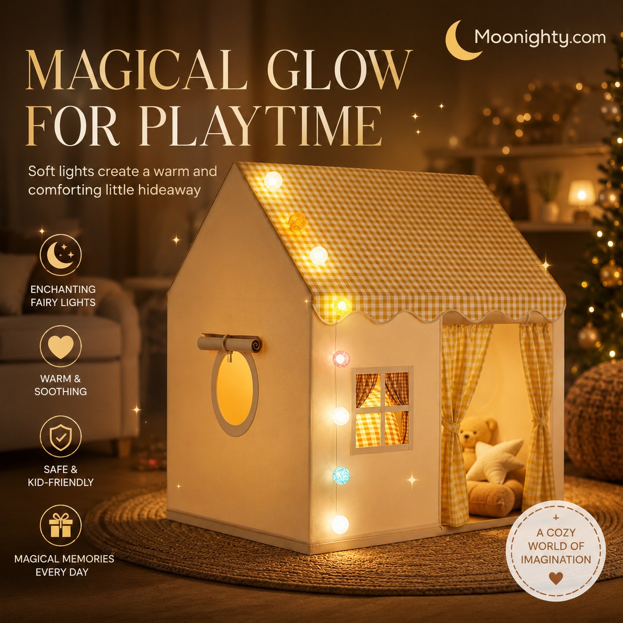 ✨HOT SALE - 55% OFF🎁Dream Play Tent for Kids✅Factory Direct Sales