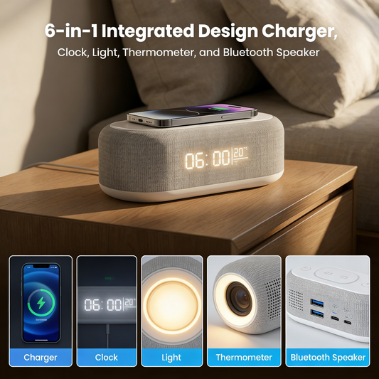 🥳2026 HOT SALE🥳💞50% OFF!✨ 💝6-in-1 Wireless Charging Station