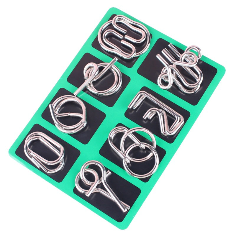 🧠 Limited-Time Offer: 50% OFF!!!🧠🔠Metal Montessori Puzzle Solving