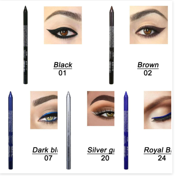 beauty favorite💕10 Colored Eyeliner Gel Pens