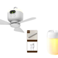 ⏰ Limited-time offer: 50% OFF🌬️✨Rechargeable Ceiling Fan with LED Light