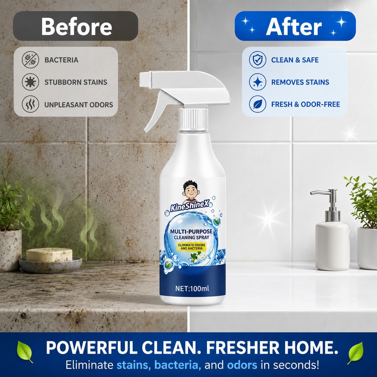 ✨Buy 2 Get 1 Free✨Fast Clean Multi Surface Spray