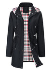 ⏳Time-limited Special -- 50% Off⏰Ultimate Plaid Waterproof Jacket for Women🍃