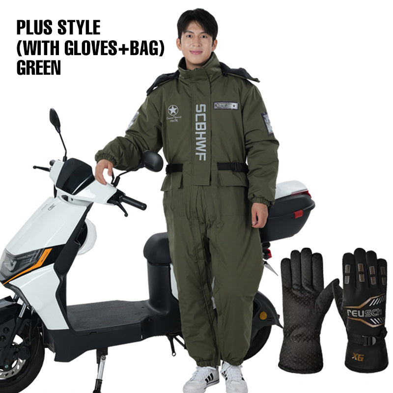 🧥❄️Winter Specials 50% off❄️ Winter Outdoor Riding Insulated Full-Body Suit