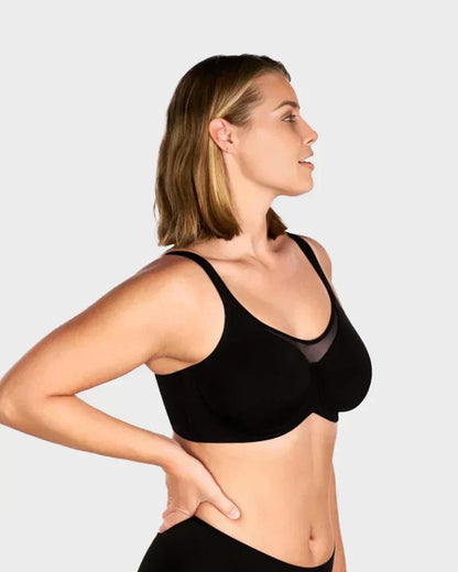 🏆 Last Day Special Price ! 💐Women's Elegant Sheer Full Coverage Plus Size Bra