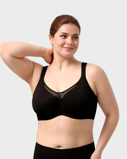 🏆 Last Day Special Price ! 💐Women's Elegant Sheer Full Coverage Plus Size Bra
