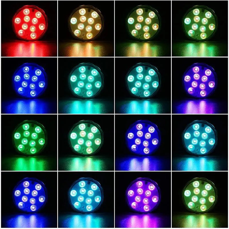 ⏳🔥LIMITED-TIME 50% OFF! 🌈 Underwater LED Lights – Wireless Remote & Stunning Color Effects ✨