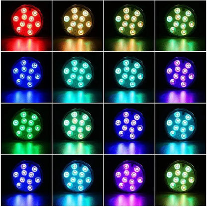 ⏳🔥LIMITED-TIME 50% OFF! 🌈 Underwater LED Lights – Wireless Remote & Stunning Color Effects ✨