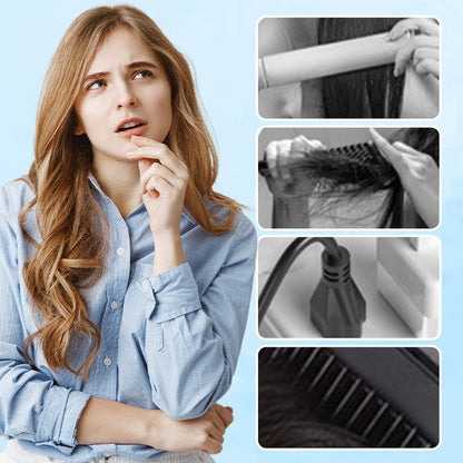 💖LIMITED SALE💖2-in-1 Rechargeable Long-lasting Straightening Comb